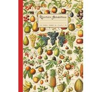 Répertoire Alphabétique: Grand format A4: 21x29,7 cm avec repères pour chaque lettre, 160 pages lignées. Jolie couverture Rétro & Vintage de Fruits mûrs, idée cadeau thème oasis fruitée & parfum sucré