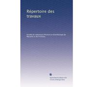 Répertoire des travaux (Volume 29) (French Edition)