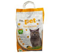 Repeta lettiera per gatti all'arancia a base di bentonite 10 kg