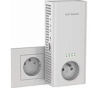 NETGEAR Ripetitore WiFi Mesh (EX6470), ripetitore WiFi potente AC1900 copre fino a 150 m², amplificatore WiFi con presa integrata, WiFi Extender 1Port Ethernet, WiFi Booster compatibile tutti Box