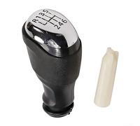 ReplaceFor Pomello del cambio da uomo per Renault Clio IV 2012-2021 per Twingo per MK3 2014+ Stepway 2013-2020 SyFor Mbol Sandero II Logan II Lodgy Duster (argento brillante 6R)