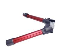 Replacement Aluminum Wand Tube ，Compatible for Dyson V7 V8 V10 V11，Flexible Bendable Vacuum Cleaners Foldable Extension Tube(Red 1pcs)