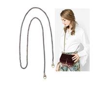 Replacement Bag Chains Metal Durable Strap for Wallet Clutch in Golden Color