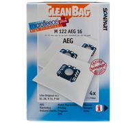 Replacement Bag For Vacuum Cleaner Scanpart M 122 Aeg 16 Aeg Electr... NUOVO