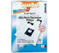 Replacement Bag For Vacuum Cleaner Scanpart M 187 Ele11 NUOVO