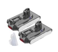 Replacement Battery ， Batteria di ricambio V11 da 6,0 Ah, compatibile con Dyson V15, pulsante di installazione a scatto, stile SV15, SV16, SV22, 970425-01,Handhold Vacuum Cleaner(2 Pcs Battery)