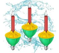 Replacement Bubble Lights Bulbs - Vintage Christmas Liquid Glow Lamps, Multi Color Holiday Illumination Tubes, Decorative Festive Lighting Inserts | Classic Seasonal Home Decoration For Christmas