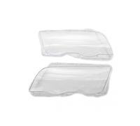 Replacement Clear Lens Covers for Left and Right Headlight Headlamps of E46 3 Series Models (1998-2001) for 4 Door Vehicles