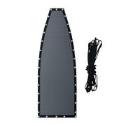 Replacement Fabric, Swing Chair Cover, Spare Seat Pad, Durable Cloth Material, Design, Black Color, 25.2x77.56x9.06 inches, for Indoor Outdoor Use, Garden Patio Yard