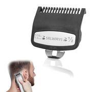 Replacement for Wahl 1/2 Premium Clipper Guard Clip Guide Metal #3354-100 1/16"" 1.5mm Premium Metal Clipper Guard Replacement for Wahl 1/2 - Achieve Precise Cuts with Confidence, Black