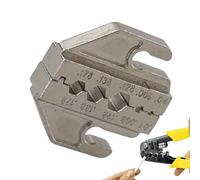 Replacement For Wire Crimper - High Carbon Steel Open Barrel Crimping Die | Set | Intercambiabile Crimp Tool For Insulated And Bare Terminals | Durevole Cavo Pieghevole Mold