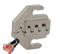 Replacement For Wire Crimper - High Carbon Steel Open Barrel Crimping Die | Set | Intercambiabile Crimp Tool For Insulated And Bare Terminals | Durevole Cavo Pieghevole Mold