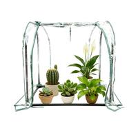 Replacement Greenhouse Cover - PVC 90x90x92cm Transparent | Plant Insulation Cover with Roll-Up Door, Waterproof, UV Resistant, Gardening Protection | Garden Patio Backyard Landscape
