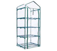 Replacement Greenhouse Cover, PVC Transparent Green House Protector Shield, 62.2x26.77x19.29 inches Sturdy Weatherproof Replacement for Yard Deck Farm Garden Use