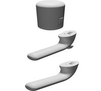 Replacement Handle for Kenwood kMix Kettle with Integrated Push Button Mechanism