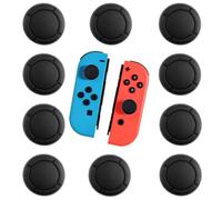Replacement Joystick Covers,10 PCS Copri Levette Analogiche in Silicone Copri Analogici in Silicone Joystick Cover di Protezione per Nintendo Switch Switch OLED Switch Lite