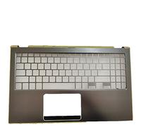 Replacement La Shell Attorno alla Tastiera C Conchiglia Shell per for ASUS for ZenBook Flip UX561UA UX561UD UX561UN Grigio Layout del Tasto Invio Piccolo