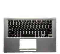 Replacement La Shell Attorno alla Tastiera C Conchiglia Shell & Tastiera per for ASUS for VivoBook Flip 14 TP412FA TP412UA Argento Layout Inglese Americano