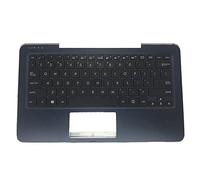 Replacement La Shell Attorno alla Tastiera C Conchiglia Shell & Tastiera per for ASUS T300 T300L T300LA T300F T300FA TF300 Nero Layout Inglese Americano Layout del Tasto Invio Piccolo