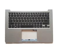 Replacement La Shell Attorno alla Tastiera C Conchiglia Shell & Tastiera per for ASUS ZENBOOK UX303 UX303LA UX303LB UX303LN UX303UA UX303UB Argento Layout Inglese Americano