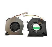 Replacement Laptop CPU Raffreddare Fan per for HP Pavilion dv3-2000 dv3-2200 dv3-2300 2121tx 2022tx 2126tx 2032tx 2310tx 2226tx 2021tx 2034tx 2024tx 2231tx 2312tx 2228tx 2123tx d'Argento