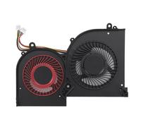 Replacement Laptop Fan for GS65 GS65VR P65 MS 16Q4 MS 16Q5, Low Noise 4 Pin GPU Fan, ient Heat Dissipation Aluminum y ABS l, Compatible with Lap (GPU)