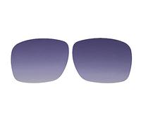 Replacement lenses for Oakley Holbrook OO9102 Sunglasses / 1,2 mm polarizzato/facile da installare (Blue Gradient), Blu Gradiente, 59.5 * 45.7mm