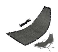 Replacement Mesh For Patio Chairs | Heavy Duty Hammock Replacement Fabric 25.2x77.56x9.06 Inche | Patio Seating For Seating Swing Accessories Hammocks Accessories Courtyard Farm Home Garden Outdoor
