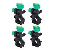 Replacement Mister Nozzles,4 pezzi Fan Shaped Agricultural Misting Spray,External Thread Hose Drip Irrigation Sprayer Nozzle | for Greenhouse Watering Lawn Garden Patio Outdoor Pots Flower Yard
