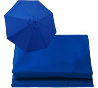 Replacement Parasol Canopy 2.5m 3.0m 3.5m - Durable Waterproof Garden Umbrella Cover UV Protection Fits 6 & 8 Arm Frames Easy Installation for Outdoor Patio Use