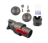 replacement parts, Compatibile con gli accessori for aspirapolvere Dyson V10 V11 V15, testina di aspirazione a trasmissione diretta da 100 W + adattatore for connettore ruota a V.,for head connector
