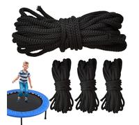 Replacement Parts For Fence Netting - Elastic Safety Binding Cables, Reinforced Trampoline Enclosure Fixing Set, Weather Resistant Tie Down System, High Strength Support Cords | Adjustable Net Repair