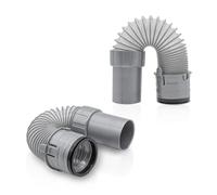 Replacement Parts Hose, Compatibile con Shark Navigator NV350 NV351 NV352 NV356 NV357 UV440 Tubo flessibile for aspirapolvere for pavimenti Sostituisci parte n. 193FFJ, Sewage Threaded Pipe(2Pcs)