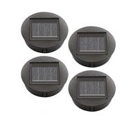 Replacement Solar Light Cover with LED Bulbs for Outdoor Garden Lanterns