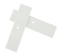 Replacement Solutions - Guarnizioni per coperchio in fibra di ceramica, 2 pezzi, per stufe Rika, Premio, Rio, Visio