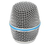 Replacement Stainless Steel Spiral -Shape Microphone Grill for Beta87A - Foam-Insert Compatible Mic Head Grille with Enhanced Sound Clarity