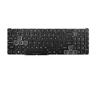 Replacement Tastiera del Computer Portatile per for Acer for Nitro AN515-45 Nero Layout Inglese Americano