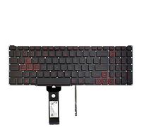 Replacement Tastiera del Computer Portatile per for Acer for Nitro AN517-41 Nero Layout Inglese Americano