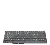 Replacement Tastiera del Computer Portatile per for Acer for Predator G1-710 Nero Layout Inglese Americano