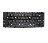 Replacement Tastiera del Computer Portatile per For MSI CR400 CR420 CR460 X320 X340 X350 X370 EX465 CX420 X400 X410X GE40 FX420 CS480 N4205 FX400 CR42 CR41 CX460 U270 X420 Nero Versione Americana