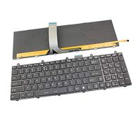 Replacement Tastiera del Computer Portatile per For MSI GE60 0ND-092 2OD-236 2PC-865 2PF-459 667 2PL-403 404 405 2QD-1076 894 2QE-1073 893 2QL-1047 Nero con retroilluminazione Versione Americana