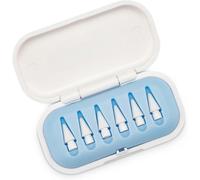 Replacement Tips for Apple Pencil 1st/2nd Gen/USB-C,6Pcs No Wear Out Precise Control Pen Like Nibs