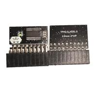 Replacement TPM2.0 Encryption Security Module, 20-1 Pin 2 * 10P TPM GA 20-1 Pin Remote Card Compatible with WIN11 2.0 System, for Gigabyte Platform Protection Module
