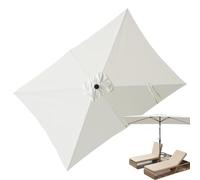 Replacement Umbrella Canopy - Outdoor Patio Sun Shade Cover for Frame Frame | Polyester Fabric with UV Protection Layer, Waterproof Garden Umbrella Top Shelter Cover Water Resistant Textile