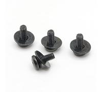 ReplacementScrews Viti compatibili VESA M4 10mm TV/Monitor montaggio a parete per staffe 75x75mm e 100x100mm. Viti metriche e rondelle per montaggio di qualsiasi marca TV/Monitor.