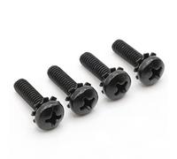 ReplacementScrews, Viti M4 da 14 mm, compatibili con molti supporti TV LG, set da 4