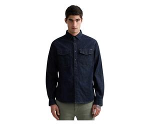 Replay - 6.5 OZ Deep Blue Denim M4124 .000.860 B04 - - Shirts - Uomo - Blu - M