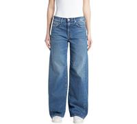 Replay Amelye Jeans, 009 Blu Medio, 32W x 30L Donna