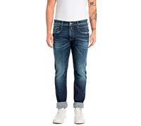 Replay Anbass Aged Jeans, 007 Blu Scuro, 31 W/32 L Uomo