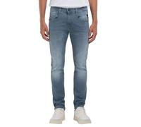 REPLAY Anbass Hyperflex Dust Jeans, 096 Grigio Medio, 34W x 34L Uomo